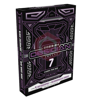 Panini Obsidian Soccer Hobby Box 2023/24 Case