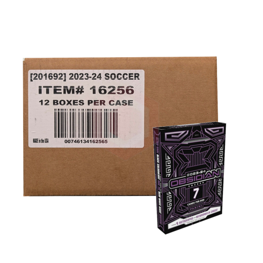 Panini Obsidian Soccer Hobby Box 2023/24 Case