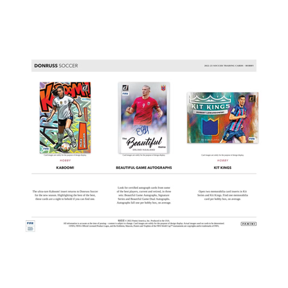 Panini Donruss FIFA Soccer 2022/23 Hobby Box - gallery image 7