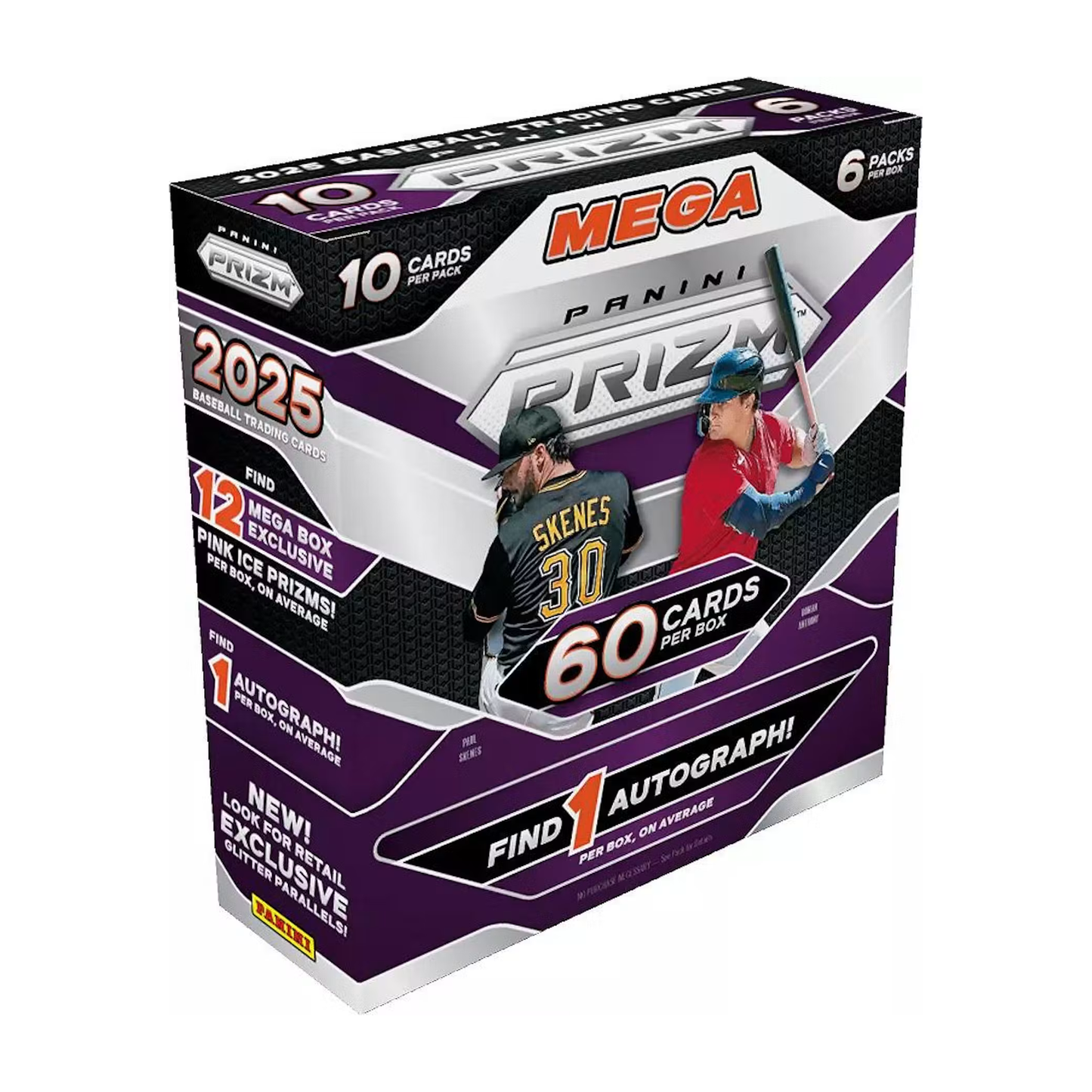 Panini Prizm Baseball 2025 Mega Box - Pink Ice Prizms - gallery image 3