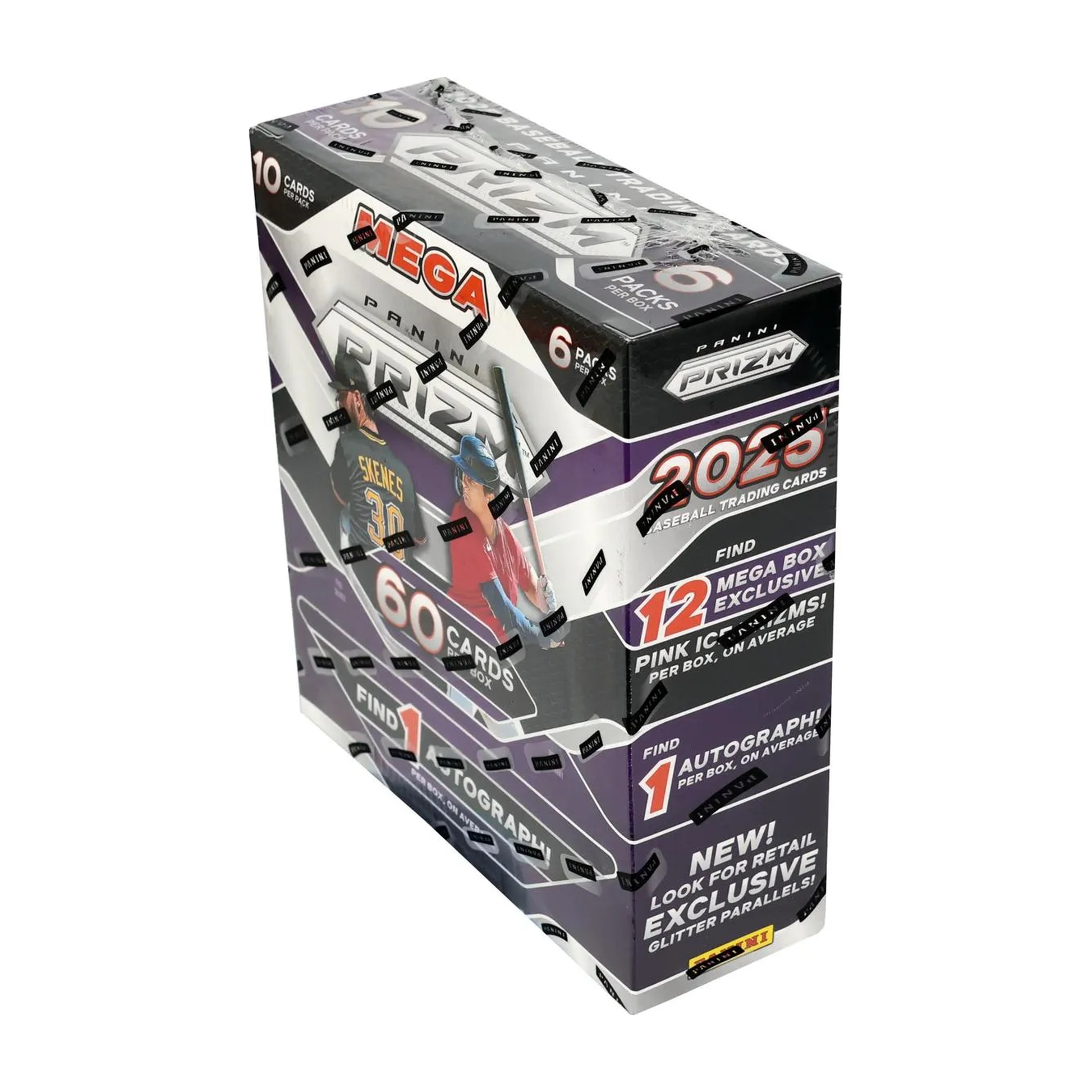 Panini Prizm Baseball 2025 Mega Box - Pink Ice Prizms