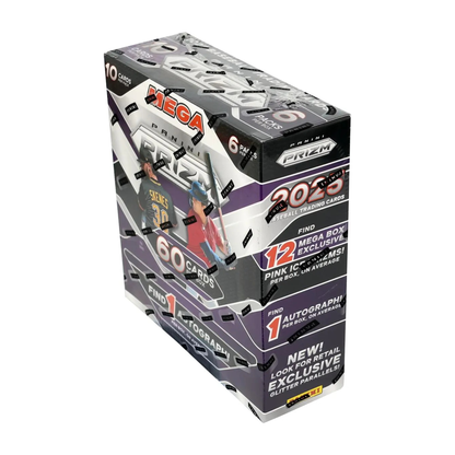 Panini Prizm Baseball 2025 Mega Box - Pink Ice Prizms
