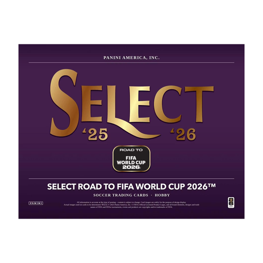Panini Select Road to FIFA World Cup Soccer 2025/26 Hobby 12-Box Case - gallery image 2