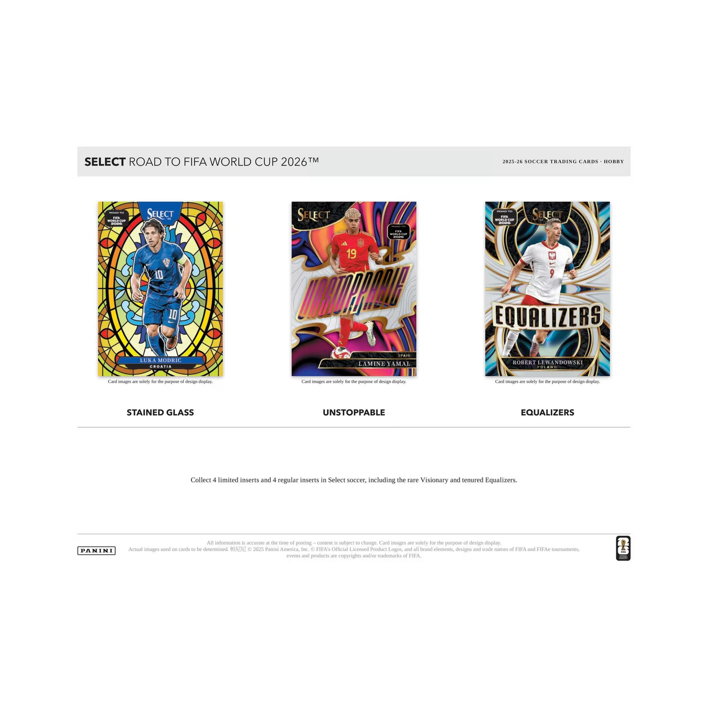 Panini Select Road to FIFA World Cup Soccer 2025/26 Hobby 12-Box Case - gallery image 4