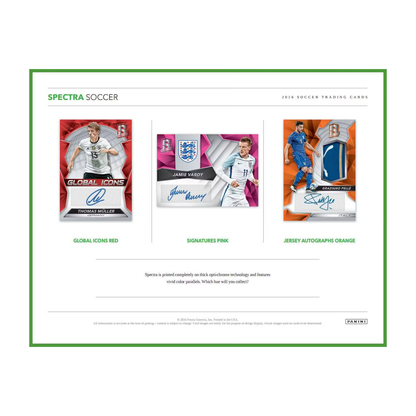 Panini Spectra Soccer 2016 Hobby Box - gallery image 4