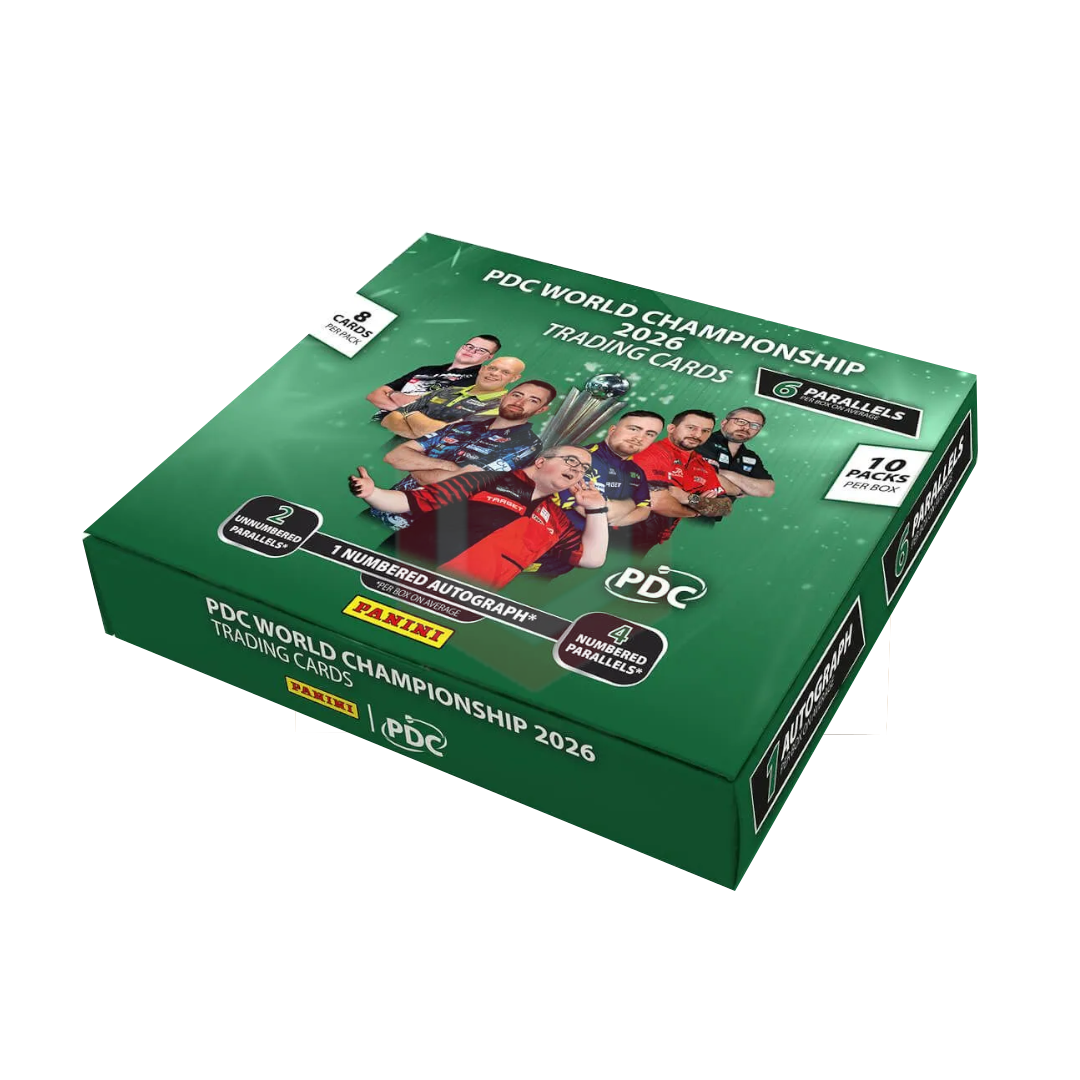 PDC World Championship 2026 Darts Trading Card Collection Premium Box Case