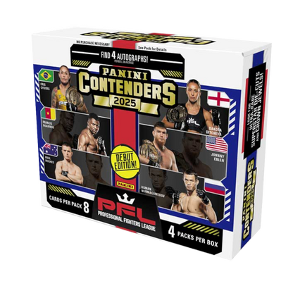 Panini Contenders PFL 2025 Hobby Box