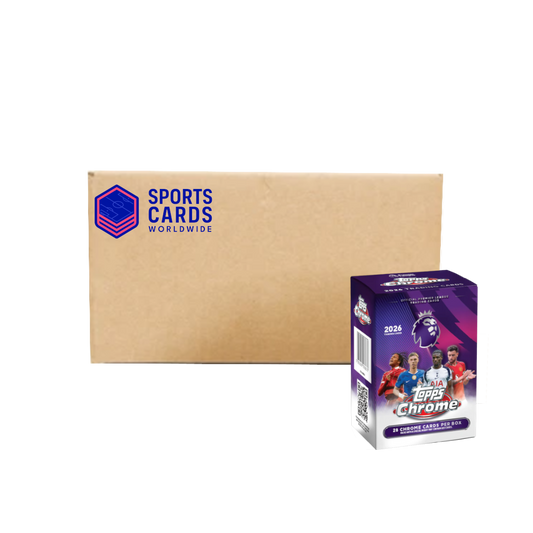 Topps Chrome Premier League 2026 Value Box Case