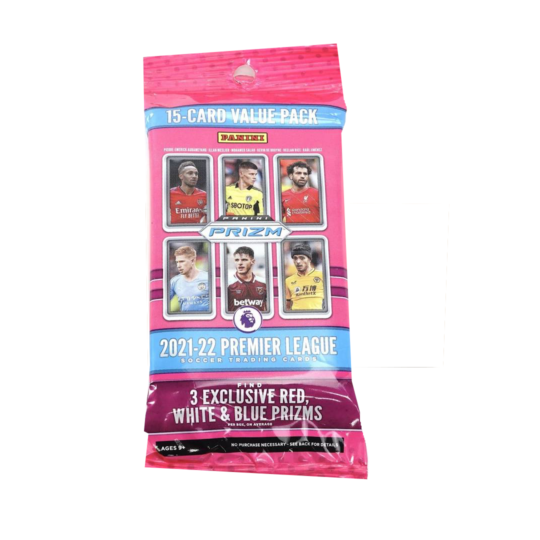 2021/22 Panini Prizm Premier League EPL Soccer Jumbo Value Pack