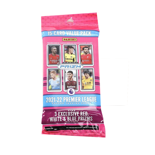 2021/22 Panini Prizm Premier League EPL Soccer Jumbo Value Pack