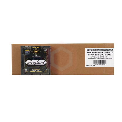Panini Prizm Club World Cup Soccer Mega 2025 Case