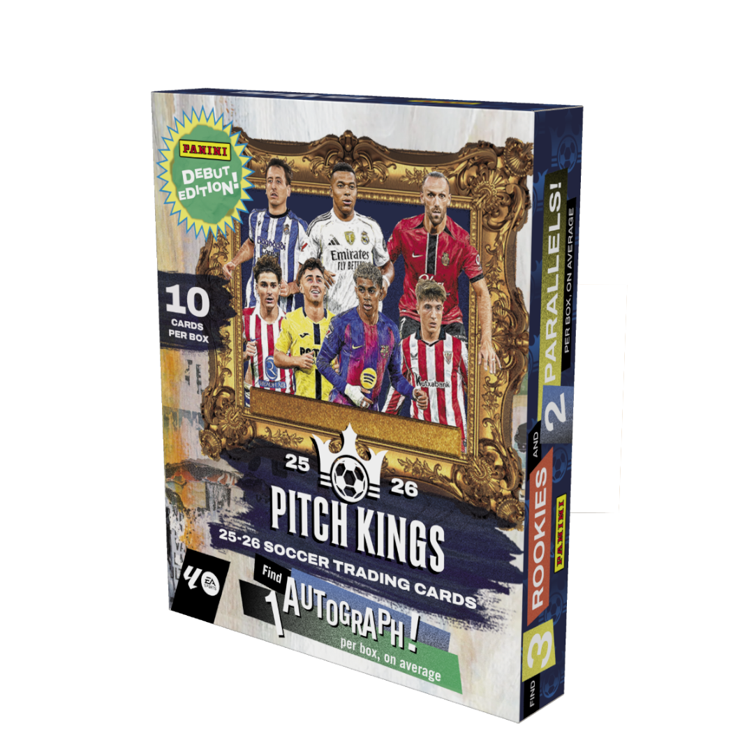 Panini Pitch Kings Soccer Trading Card Box 2025/26 (Hobby International)