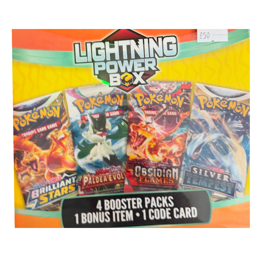 Pokemon Lightning Power Box Hobby Box