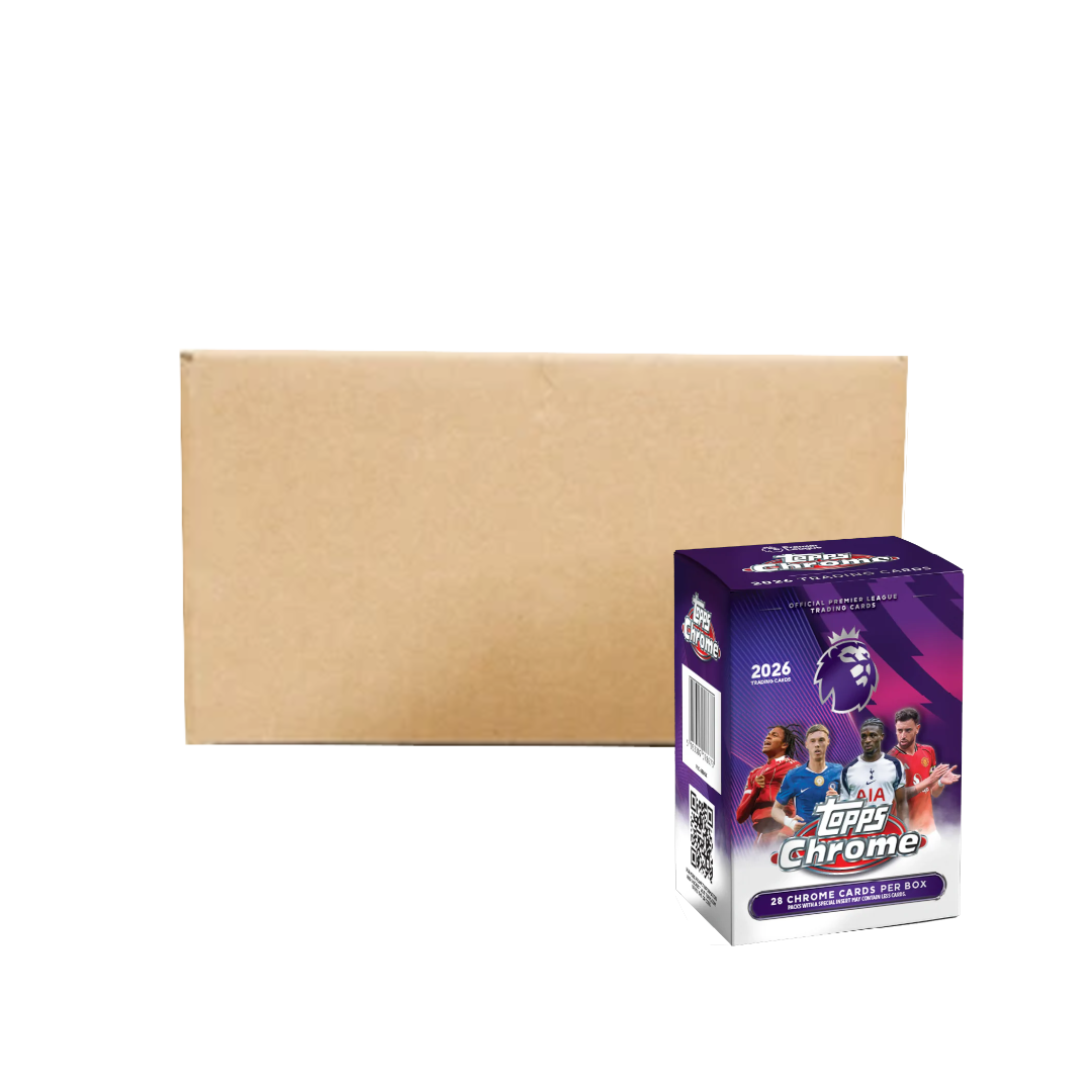 Topps Chrome Premier League 2026 Value Box Case
