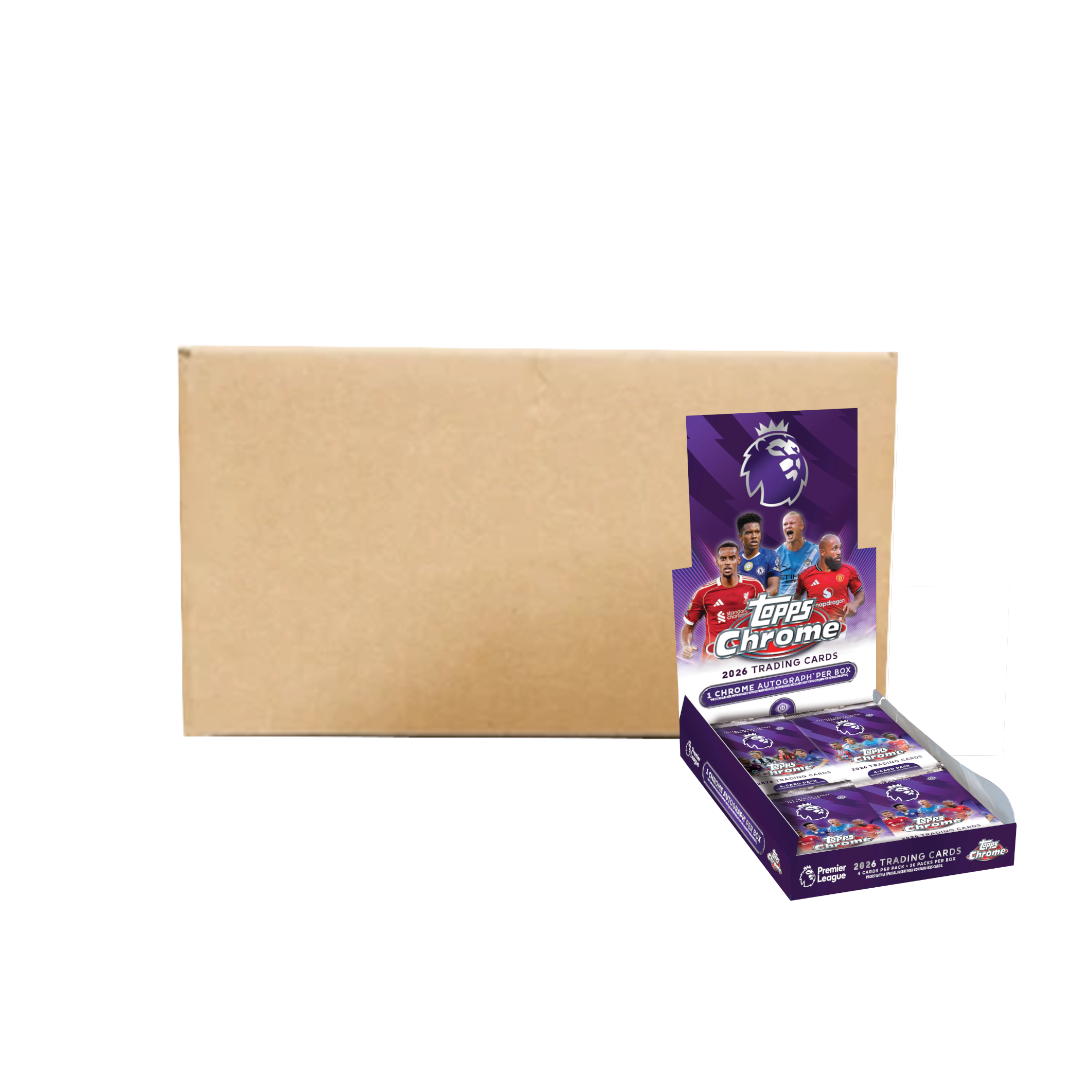 2026 Topps Chrome Premier League Hobby Case
