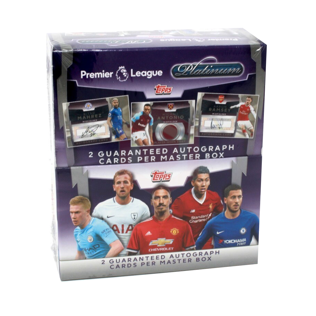 Topps Platinum Premier League 2017/18 Master Box