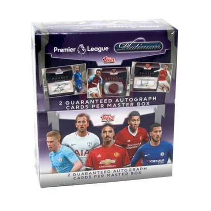 Topps Platinum Premier League 2017/18 Master Box