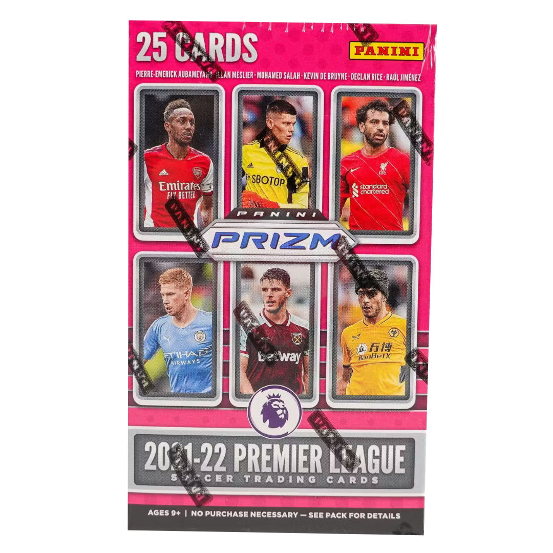 2021/22 Panini Prizm Premier League EPL Soccer Cereal Box