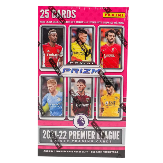 2021/22 Panini Prizm Premier League EPL Soccer Cereal Box