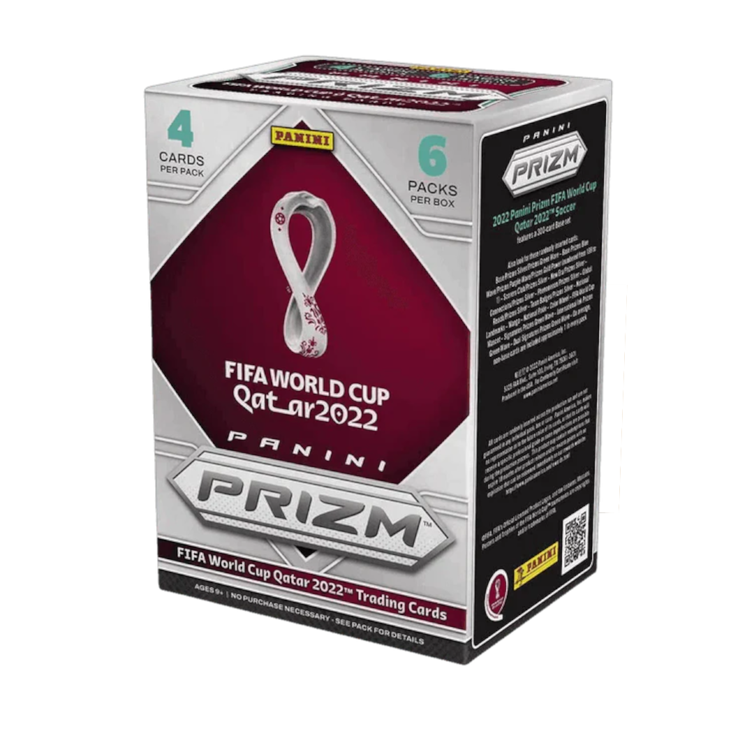 Panini Prizm 2022 FIFA World Cup Soccer Blaster Box