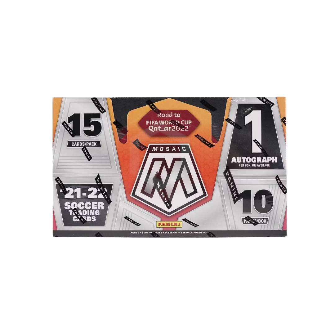 2021/22 Panini Mosaic Road to FIFA World Cup Soccer Hobby Box