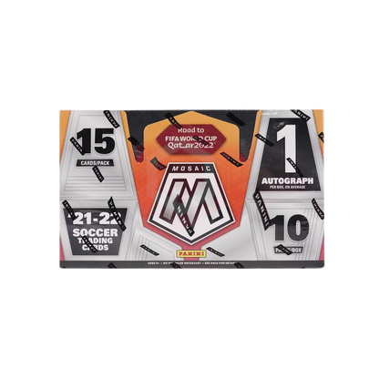 2021/22 Panini Mosaic Road to FIFA World Cup Soccer Hobby Box