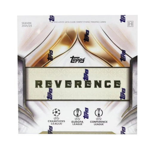 Topps Reverence UEFA Club Competitions Soccer 2024/25 Hobby Box