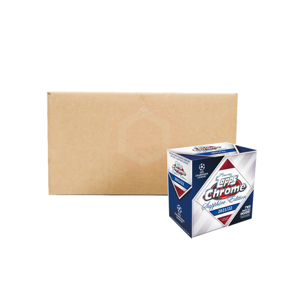 2021-22 Topps Chrome UEFA Champions League Sapphire Edition Soccer Case