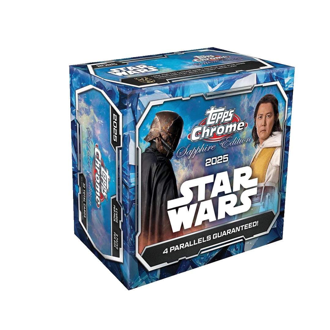 Topps Star Wars Chrome Sapphire 2025 Box