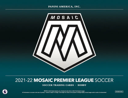 Panini Mosaic EPL Premier League 2021-22 Hobby Box Soccer