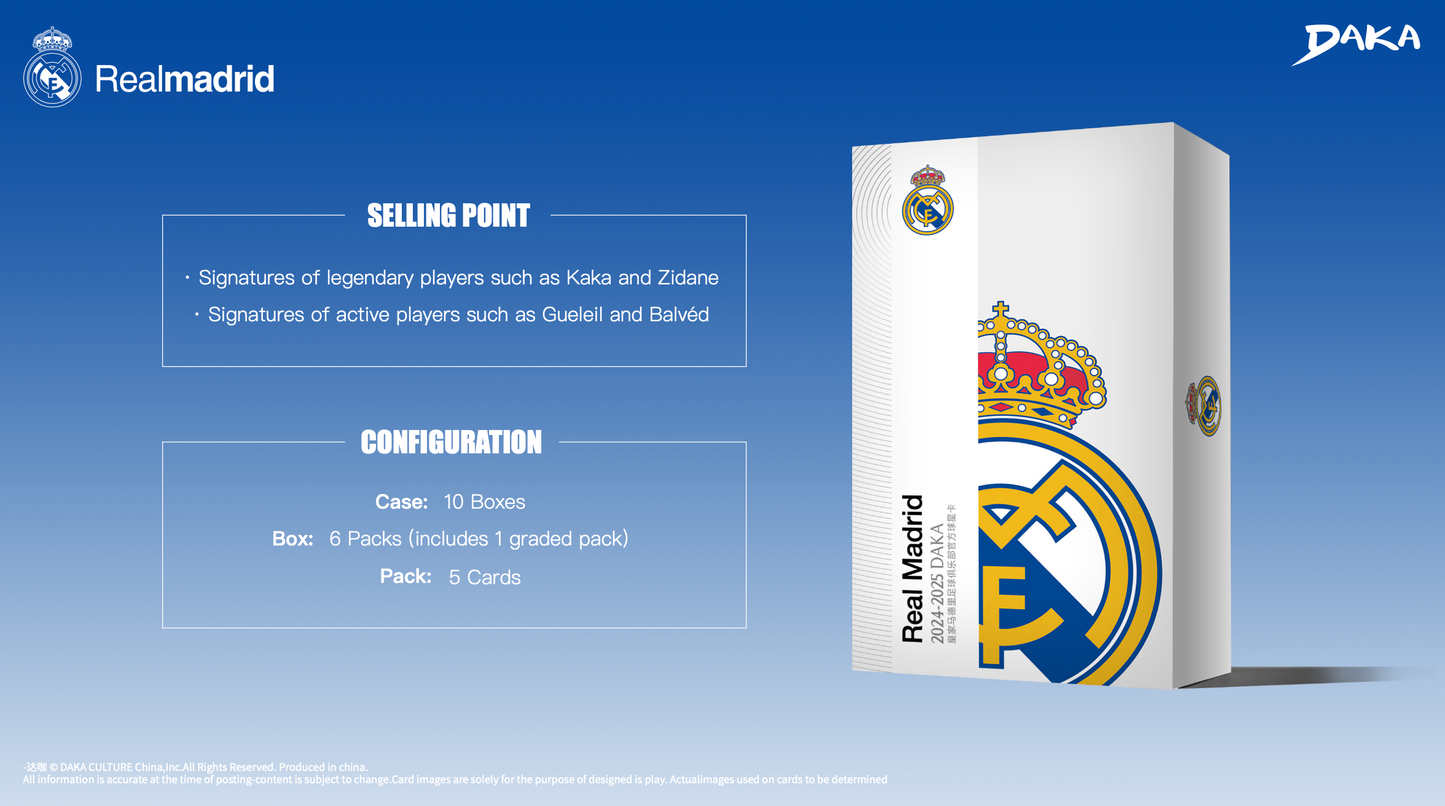 Daka Real Madrid 2024-25 One & Two Case