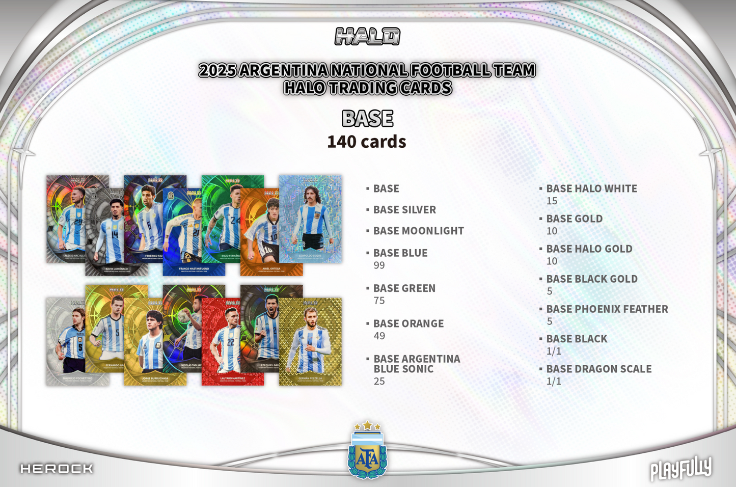 Playfully Argentina National Team 2025 Hobby Box Case