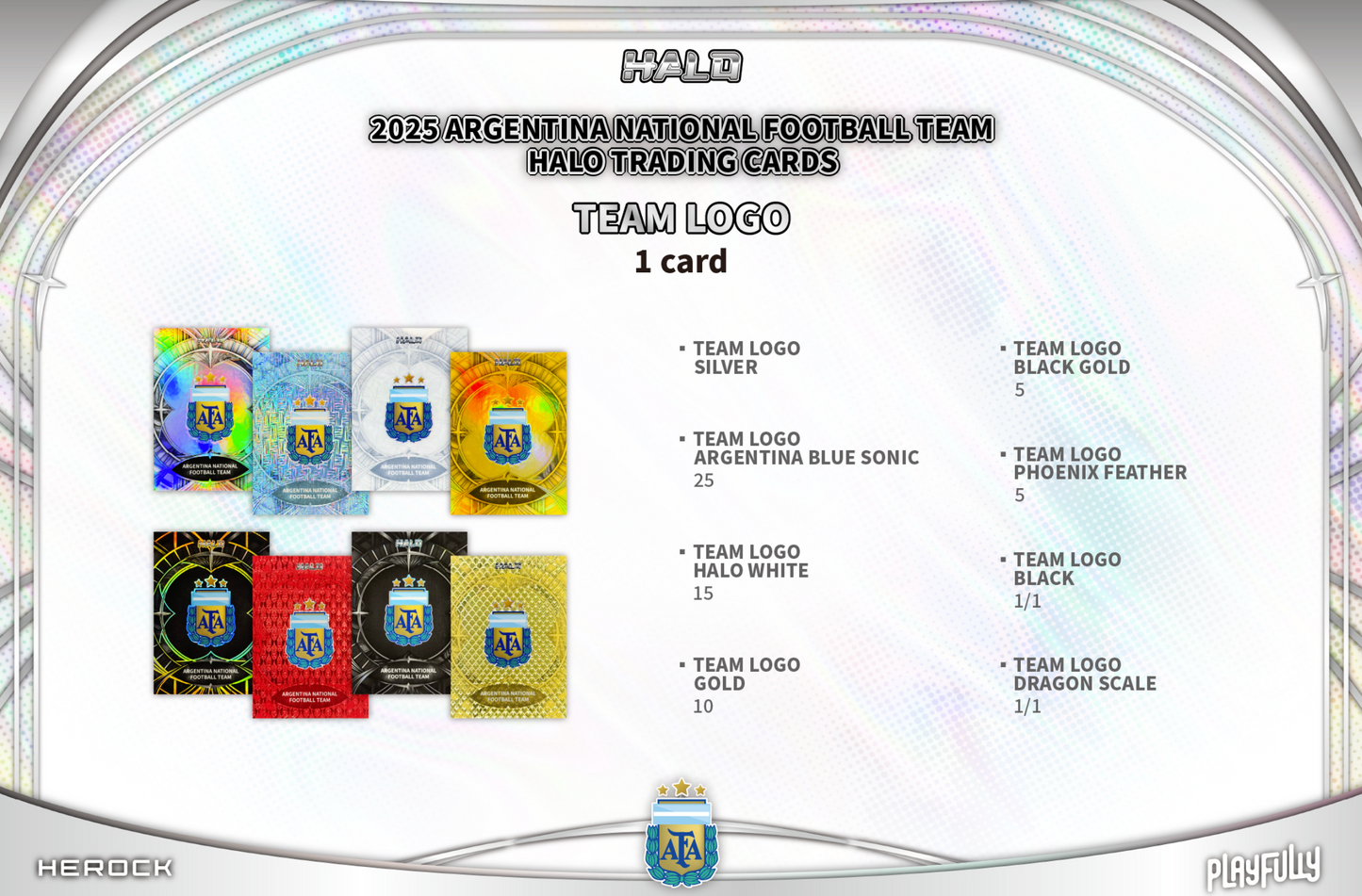 Playfully Argentina National Team 2025 Hobby Box Case