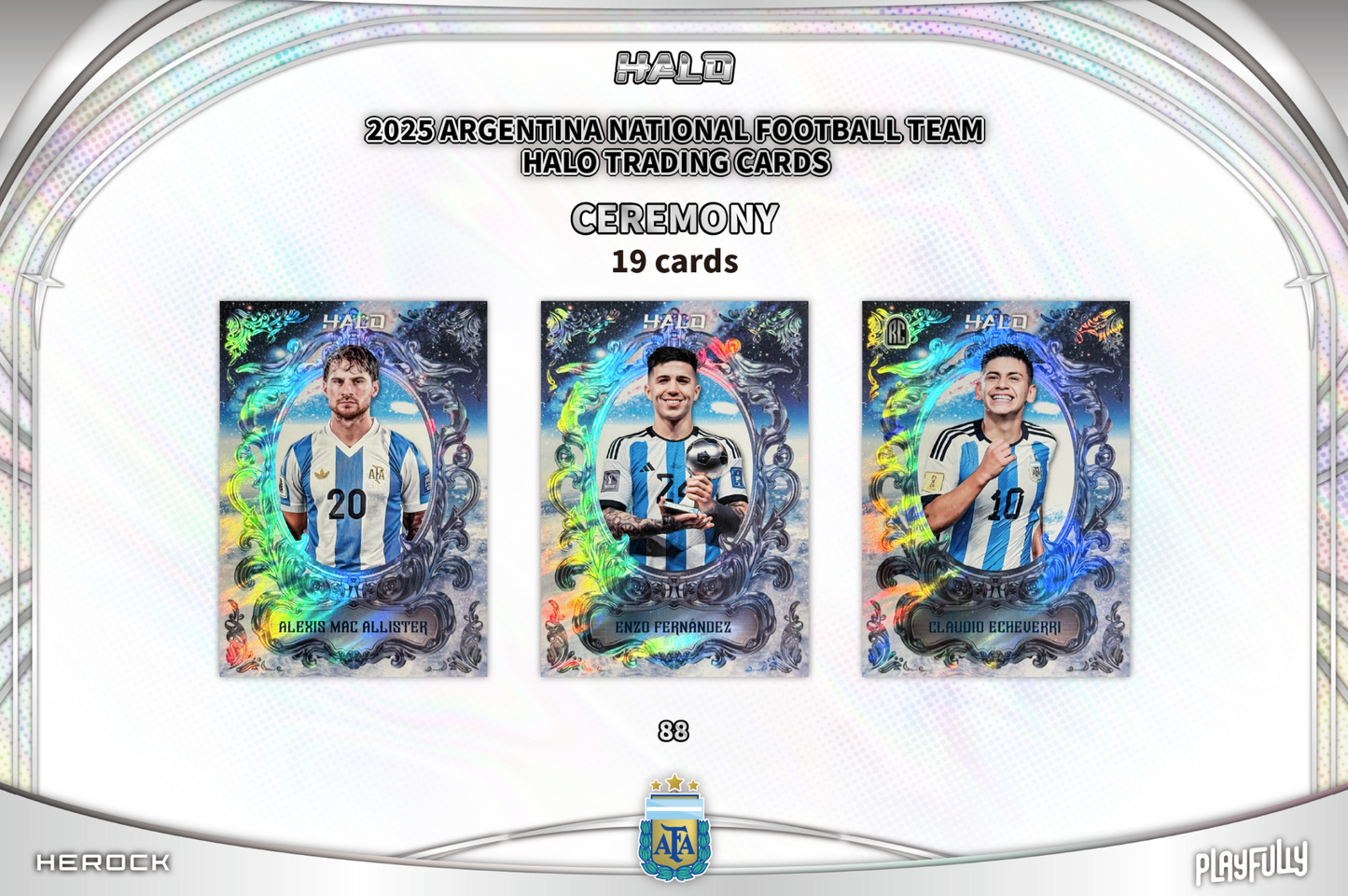 Playfully Argentina National Team 2025 Hobby Box Case