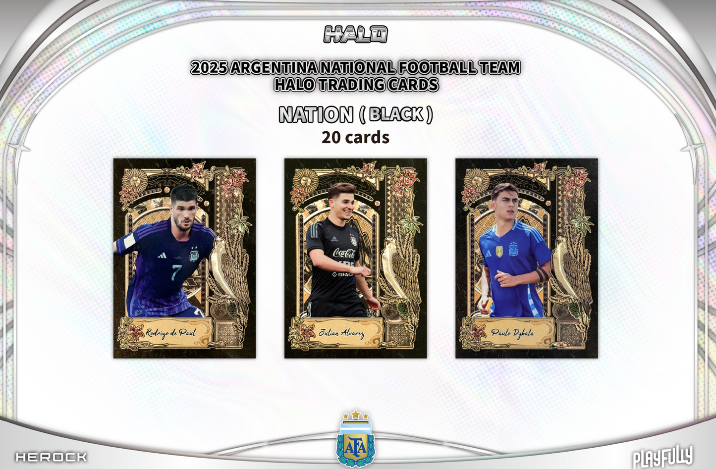 Playfully Argentina National Team 2025 Hobby Box Case