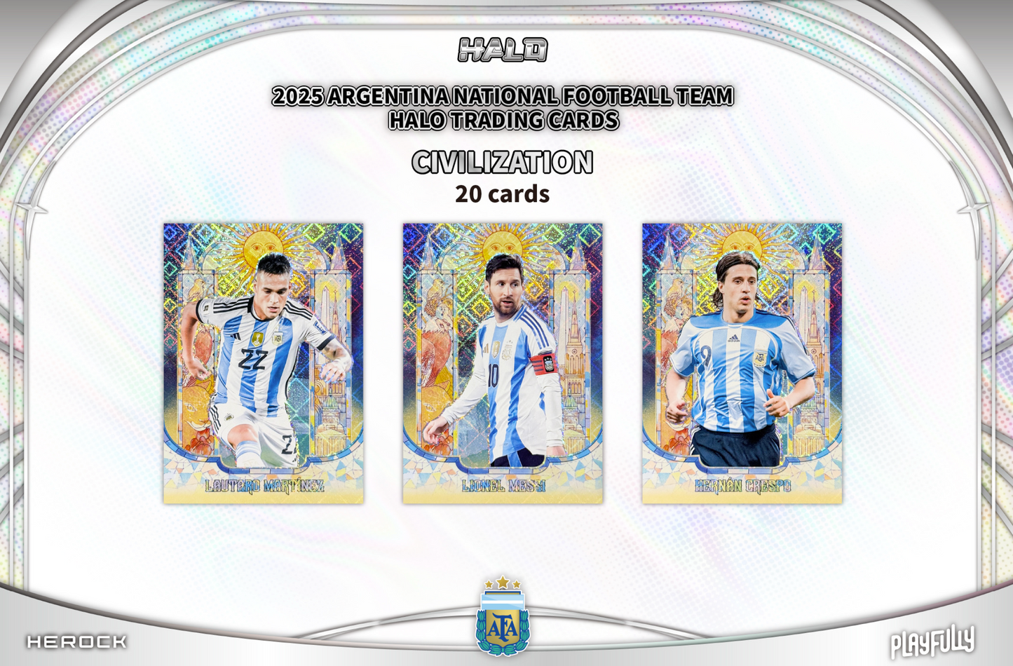 Playfully Argentina National Team 2025 Hobby Box Case