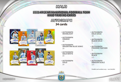 Playfully Argentina National Team 2025 Hobby Box Case