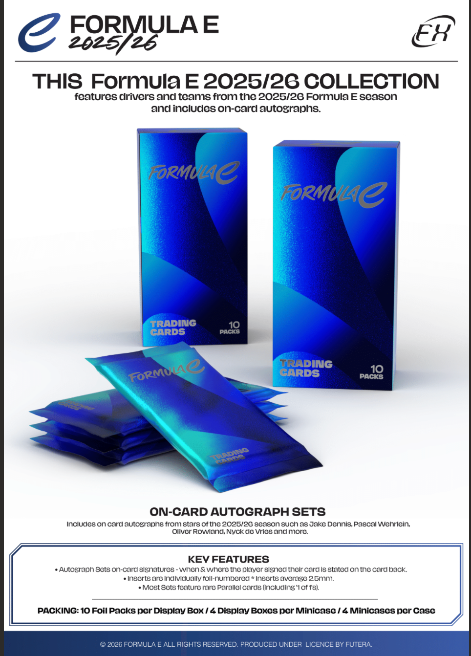 Futera Formula E 2025/26 Hobby Box