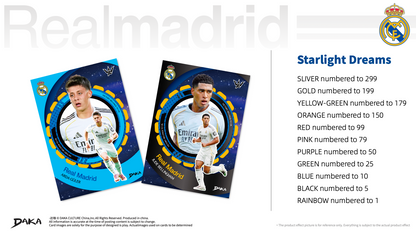 Daka Real Madrid Final Whistle 2025/26 Hobby Box