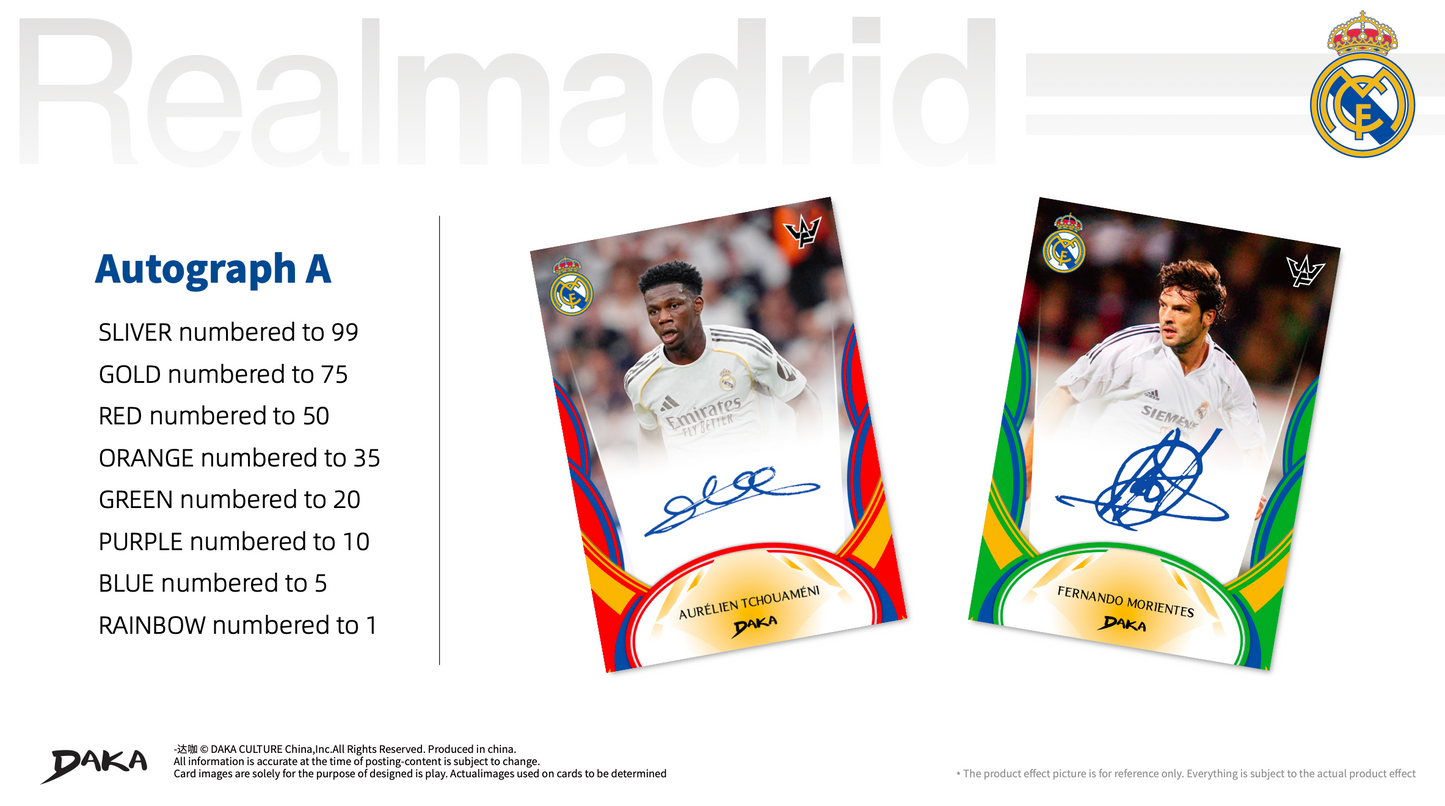 Daka Real Madrid Final Whistle 2025/26 Hobby Box
