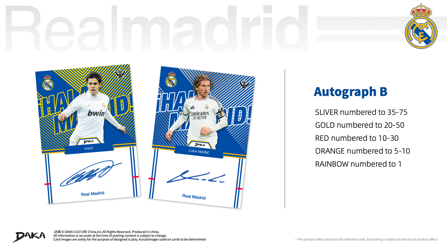 Daka Real Madrid Final Whistle 2025/26 Hobby Box