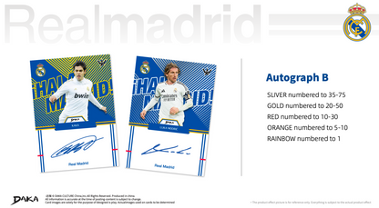 Daka Real Madrid Final Whistle 2025/26 Hobby Box