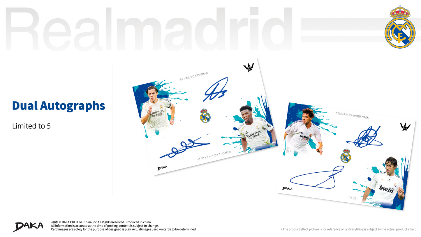 Daka Real Madrid Final Whistle 2025/26 Hobby Box