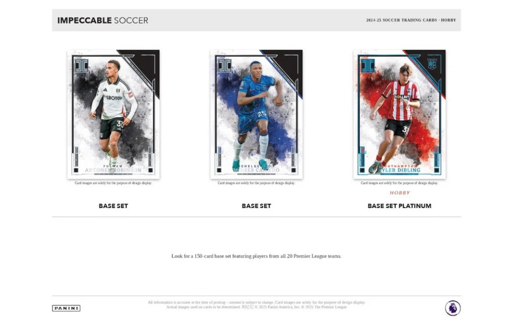 Panini Impeccable Soccer 2024/25 Hobby Case