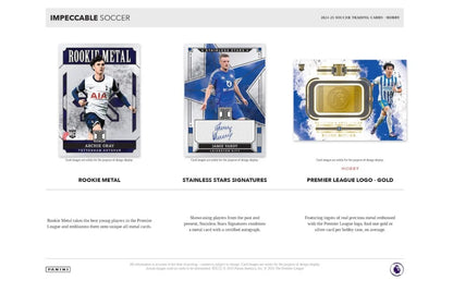 Panini Impeccable Soccer 2024/25 Hobby Case