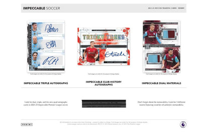 Panini Impeccable Soccer 2024/25 Hobby Case