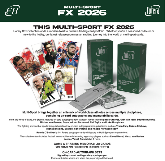Futera Multi-Sport FX Series 1 2026 Master Case