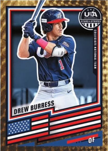 Panini USA Stars & Stripes Prizm Baseball 2026 Mega Box