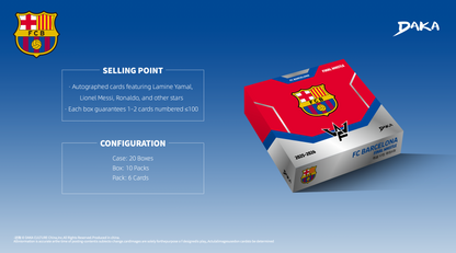 Daka Barcelona Final Whistle 2025/26 Hobby Box