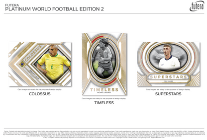 Futera Platinum World Football Edition 2 Hobby Box